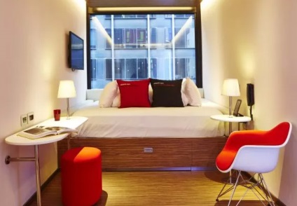 Top 8 hoteluri cu cele mai mici camere din lume