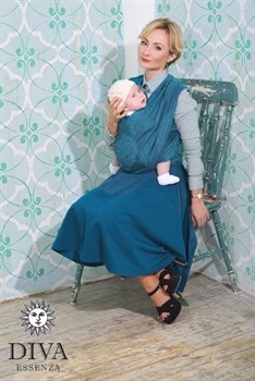 Top pentru asistenta medicala si pentru femeile gravide diva nursingwear bella, culoare azzurro diva cumpara in magazin online