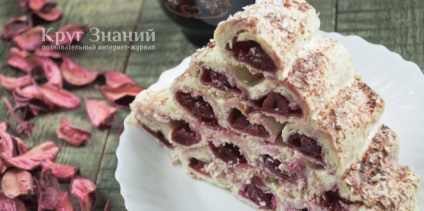 Cake szerzetesi kunyhó a cseresznye - lépésről lépésre recept fotókkal - a kör ismeretek