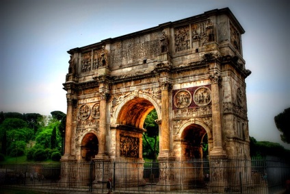 Arcul triumfal al lui Constantin din Roma cum se ajunge acolo, poza