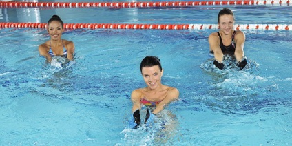 Pool gyakorlatok fogyás - komplex képzési aqua aerobic és torna vélemények