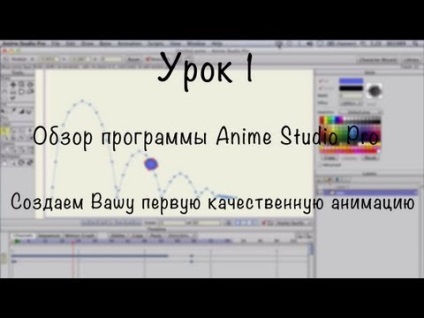 Lecția 1 - Prezentarea programului anime studio pro (moho pro)