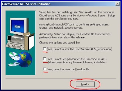 Instalarea serverului de control al accesului cisco (acs) pe serverul Windows 2003 - este ușor