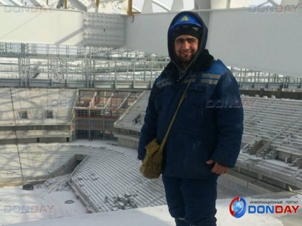 Bűnös a halál egy fiatal fiú az építőiparban „Rostov-bikaviadal-aréna” szeretnénk, hogy egy egyszerű munkás -