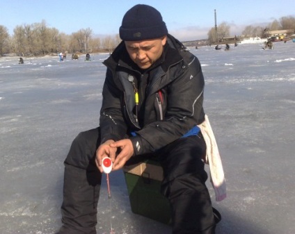 În semestru a fost un campionat deschis pe gheață de pescuit pentru mormyshka - știri sportive