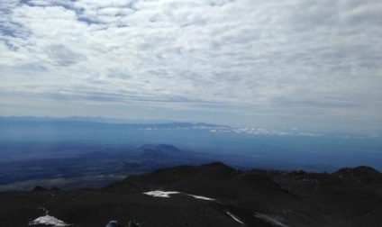 Vulcanul este o fotografie cu grosime, coordonate