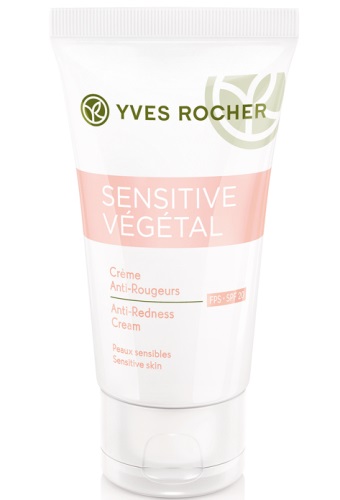 Yves rocher sensibilă crema de îngrijire vâscoasă împotriva roșiei spf 20