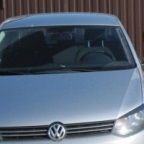 Figyelembe az autót az utastér - ukrán csapat Volkswagen Polo szedán