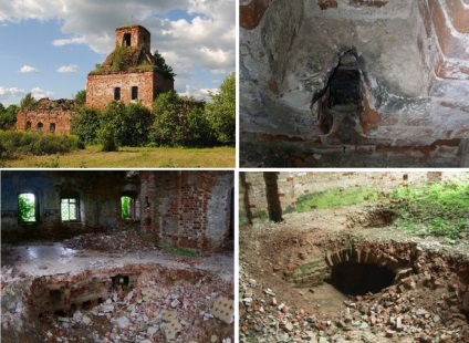 De ce au fost astfel de bolți pe podea în templu (vezi fotografia)