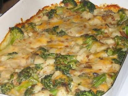 Caserola cu broccoli și pește cum să gătească și cum să se completeze