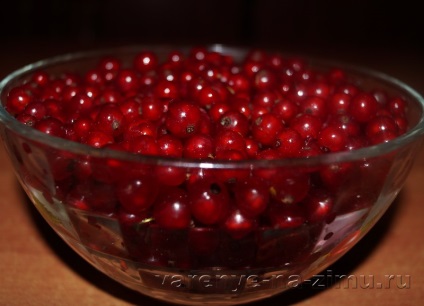 Jelly levéből ribizli - lépésről lépésre recept fotók