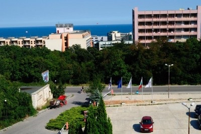 Víz park „Aquapolis” Golden Sands, Bulgária él a darab Európában