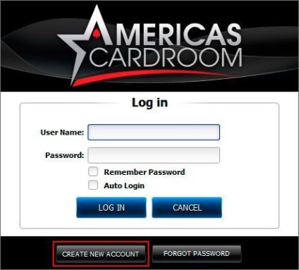 Americas cardroom - înregistrare în camera de poker americas kardrum