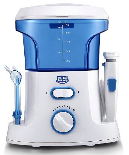 Dispozitivul pentru curățarea dinților - irigator, curățarea apei, cu ultrasunete, la domiciliu