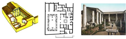 Atrium spații în structura de clădiri rezidențiale, arhitectonica știrilor de universități