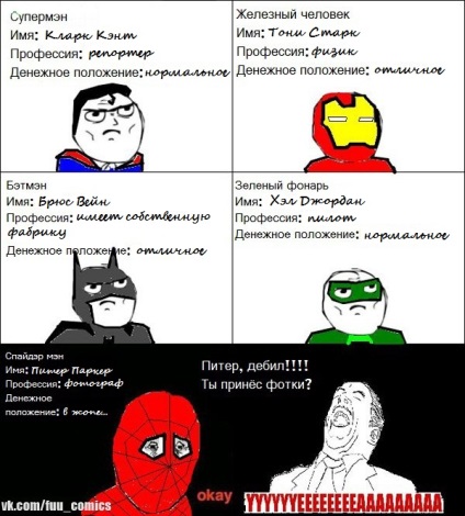 Poor spiderman, pentru totdeauna nefericit pentru el