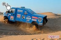 Harc Gazelle kisbusz a „Dakar» off-road drive