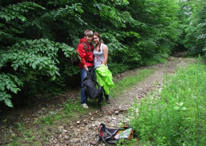 Grota pestera Phanagoriană (traseul din trecătoarea muntelui), note de pisică alb-negru