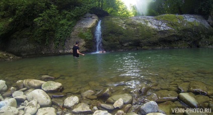 Descriere fantaniană (stalactită) și pisică, fotografie