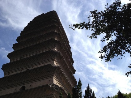 Pagoda mare și mică de gâște sălbatice - istorie, hărți, fotografii