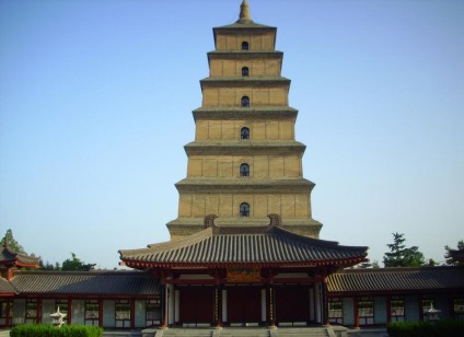 Pagoda mare și mică de gâște sălbatice - istorie, hărți, fotografii