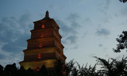 Pagoda mare și mică de gâște sălbatice - istorie, hărți, fotografii