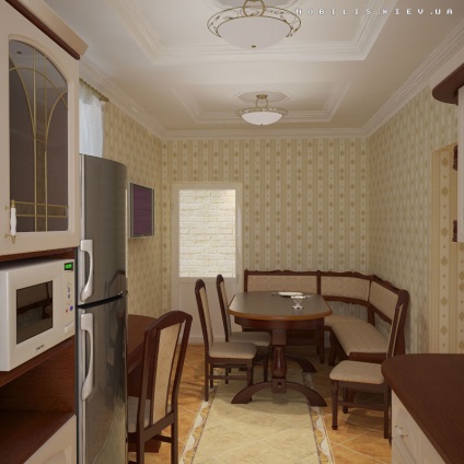 Designul interior al bucătăriei private - designul bucătăriei - designerul privat de interior Lydia Podoksenova
