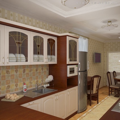 Saját konyha lakberendezés - Konyha Design - Saját belsőépítész Lydia podoksenova (magán) Saját konyha lakberendezés - Konyha Design - Saját belsőépítész Lydia podoksenova