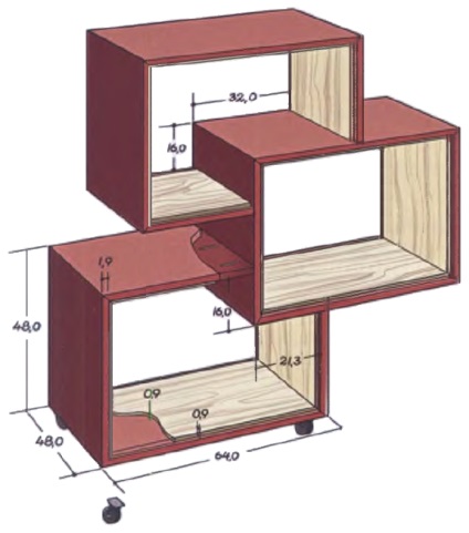 Facem un rack original de MDF