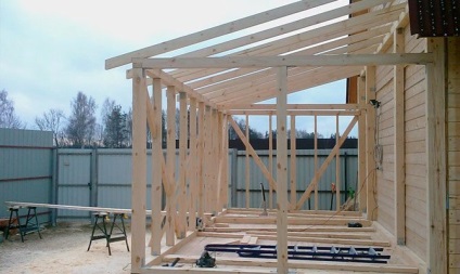 Structura din lemn a terasei aproximative de calcul, caracteristici de instalare, de îngrijire