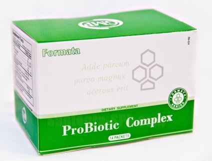 Eficacitatea complexului probiotic de droguri (complexul probiotic)