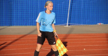 Elena Polikarpova sarcina - de a intra pe lista de arbitri care deservesc meciurile majore de liga