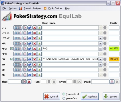 Equilab de la pokerstrategy - descărcare gratuită, funcții de revizuire