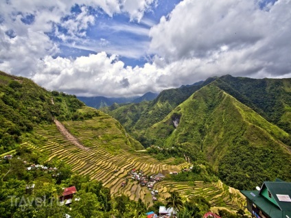 Terasele orezului Miracle din peisajele din Cordillera