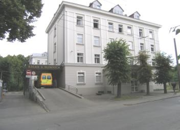 Spitalul pentru stikas și un spital pentru bolnavii mintali la Vienibas gatve 87