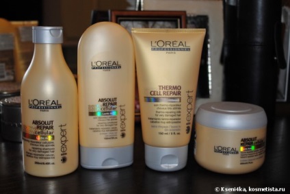 Mijloace ideale pentru îngrijirea părului meu - loreal professionel absolut reparare - șampon,