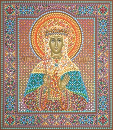 Icoana Sfintei Mucenici de la Lyudmila, Printesa cehă