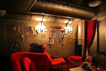 Design interior Steampunk, decor, fotografie