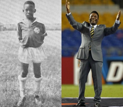 Fotbaliști celebri în copilărie (23 fotografii) - Trinitate