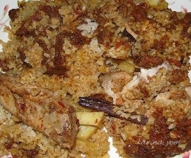 Yemen - Sayadia cu pește, orez și cartofi