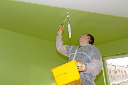 Cum să pictezi pereții și tavanul cu vopsea pe bază de apă