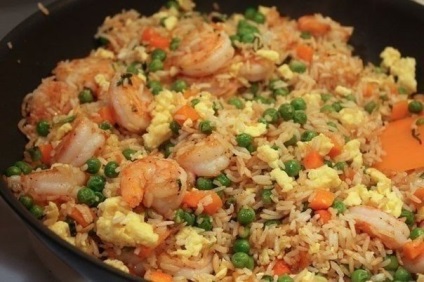 Cum să gătești creveți cu orez - rețetă, ingrediente și fotografii