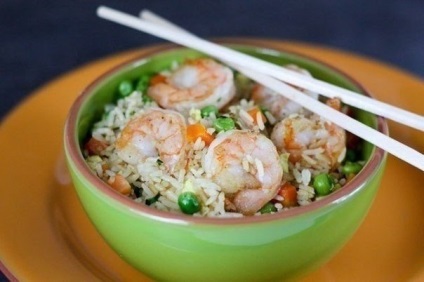 Cum să gătești creveți cu orez - rețetă, ingrediente și fotografii