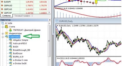 Cum se instalează un Expert Advisor în portalul de tranzacții metatrader 4 pentru comercianți în valută străină (forex)