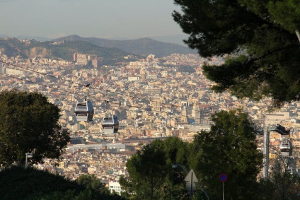 Cablu de teleferic în Barcelona - ghid barcelona tm