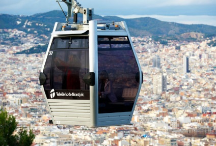 Cablu de teleferic în Barcelona - ghid barcelona tm