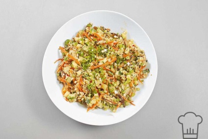 Kínai sült rizs - zöldség, tojás és szója szósz recept fotókkal