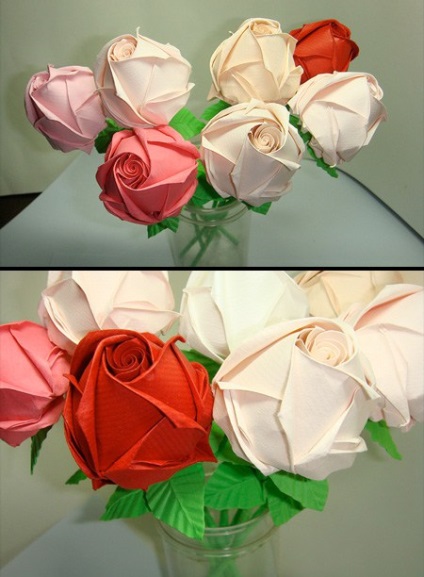 Poți să faci un trandafir frumos cu mâinile tale! Caseta uimitoare cutie uimitoare