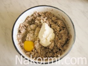 Krupenik hajdina sajttal recept egy fotó