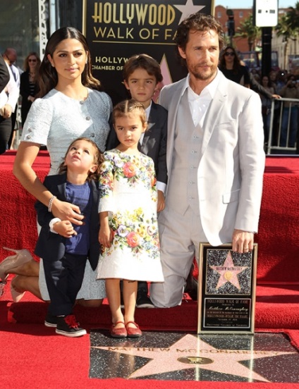 Személyes élet és a családi Matthew McConaughey felesége Camila Alves és gyermekeik, hírek és fotó 2017